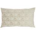 thumbnail image 1 of homeroots home decor 386151 Beige Distressed Gradient Lumbar Pillow, 1 of 3