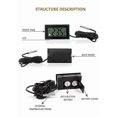 thumbnail image 5 of Digital LCD Thermometer Temperature Meter Gauge with Waterproof Sensor Probe, 5 of 5