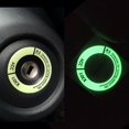 thumbnail image 3 of Interruptor de encendido de coche, pegatina luminosa, anillos, llavero, luz circundante, decoración nocturna para Auto, motocicleta, calcomanía 3D Universal, 3 of 4