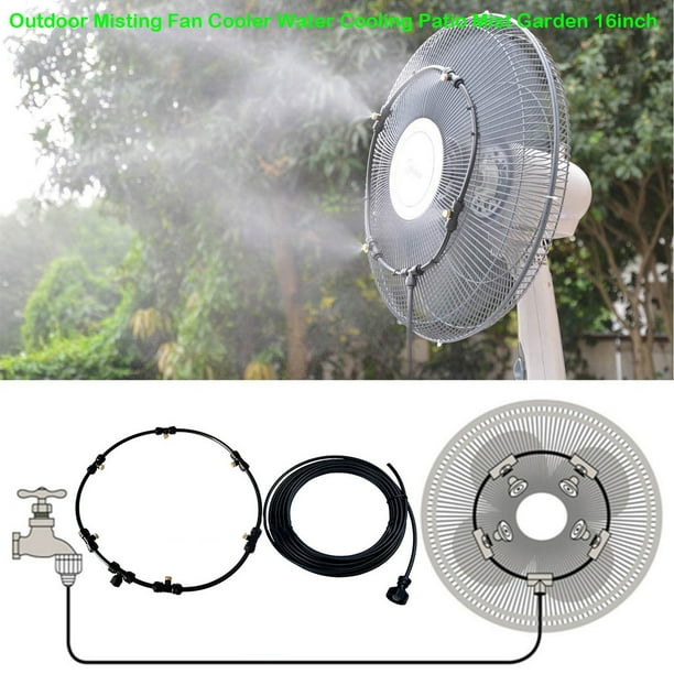 Suncoda Sprinkler, Outdoor Misting Fan Cooler Water Patio Mist Garden