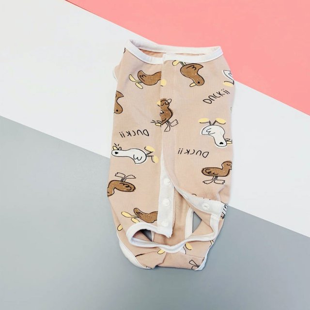 Pantalones fisiológicos de una pieza para perros y mascotas, pantalones sanitarios, pantalones menstruales de peluche, pantalones de algodón a rayas para mujeres