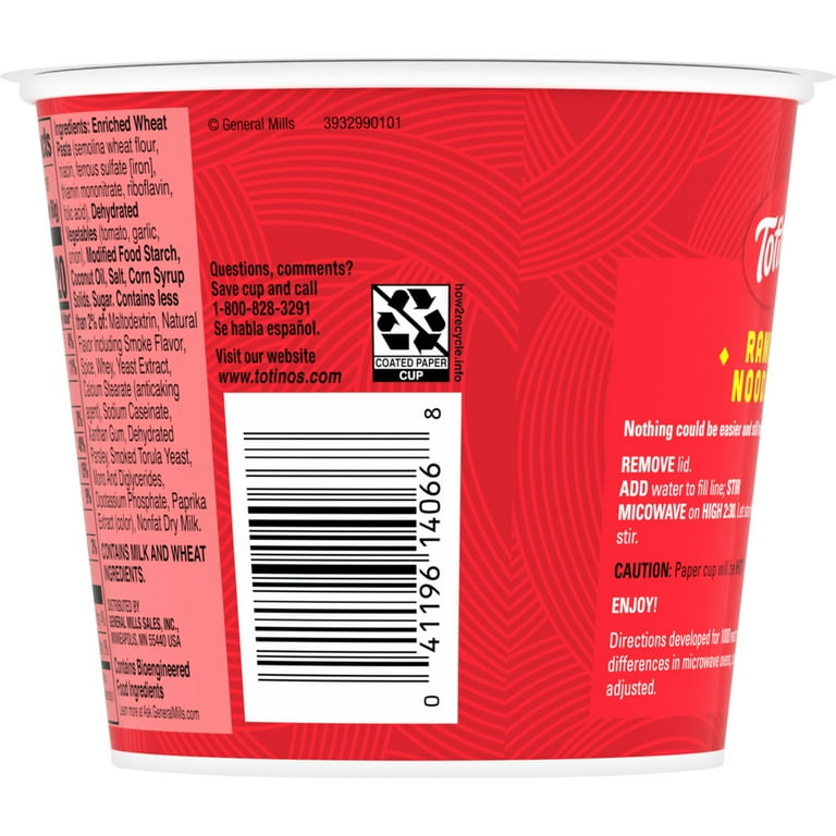8 pack) Totino's Ramen Noodles, Cheese Pizza Flavor, Microwave
