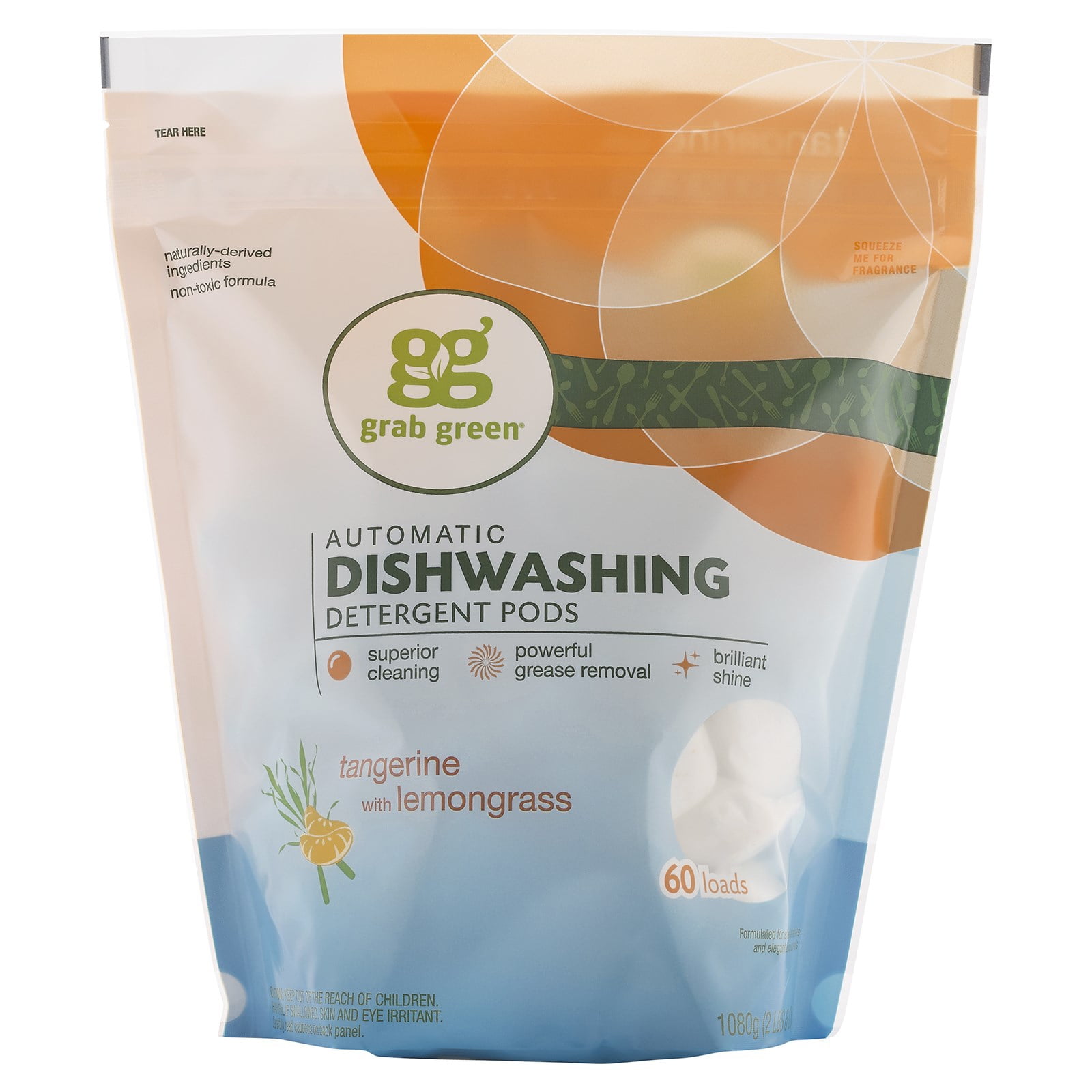 Tangerine Dishwasher Pods 60 LD Walmart Canada