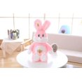 thumbnail image 5 of Giant Pink Rabbit Plush Toy Bunny Stuffed Animal Doll For Boys Birthday Gift Easter Day Toys (28inch), 5 of 5