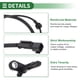 thumbnail image 3 of Sensor de Velocidad de Rueda ABS Unique Bargains Sensor ABS Sistema de Frenado Antibloqueo No.26683352 para Buick Gl8 2017 1 Pc Frontal Izquierdo Frontal Derecho, 3 of 7