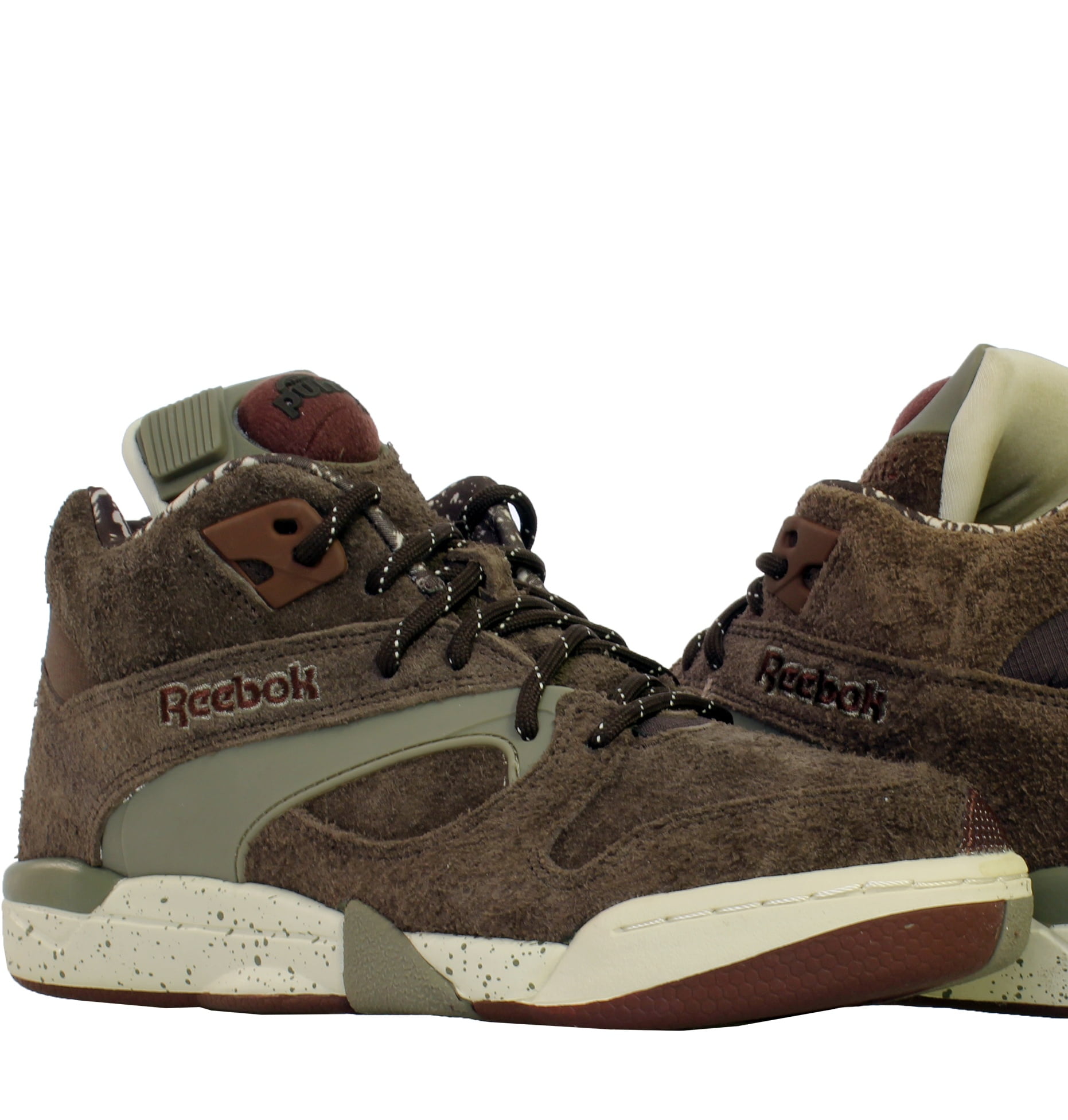 reebok pump hombre beige