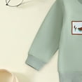thumbnail image 4 of UYYX Boy Clothes Boy Clothes 12-18 Months Toddler Boy Sweatshirt Outfit Long Sleeve Shirt Jogger Pants Fall Outfits Winter Clothes Set 6-12 Months, 4 of 8
