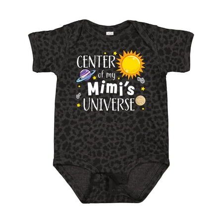 

Inktastic Center of My Mimi s Universe Gift Baby Boy or Baby Girl Bodysuit
