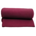 thumbnail image 1 of Warm Polar Fleece Snuggle Blanket & Throw 50 x 60 Burgundy, 1 of 1
