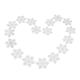 thumbnail image 2 of Decoración de cuerda de nieve, 1m de longitud, copo de nieve plano de plástico, decoración navideña, adorno de copo de nieve plano, funcionamiento suave, 2 of 9