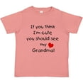 thumbnail image 3 of Inktastic If You Think I'm Cute You Should See My Grandma Boys or Girls Toddler T-Shirt, 3 of 5
