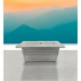 thumbnail image 2 of Living Source International 24'' H Steel Outdoor Fire Pit Table with Lid, 2 of 4