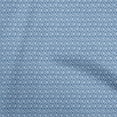 thumbnail image 1 of oneOone Polyester Spandex Medium Blue Fabric Asian Block Tile Sewing Material Print Fabric By The Yard 56 Inch Wide, 1 of 4