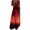 Red, variant on YanHoo Women's Summer Maxi Dresses Hawaii Tropical Print V Neck Sleeveless Camis Dress Loose Casual Beach Long Dress