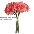 thumbnail image 7 of Shenmeida 1Pc 5 Heads Fake Flowers, Silk Rose Flowers, Suit for Wedding/Party Centerpiece Road Lead Flower Rack Decorations, 7 of 7