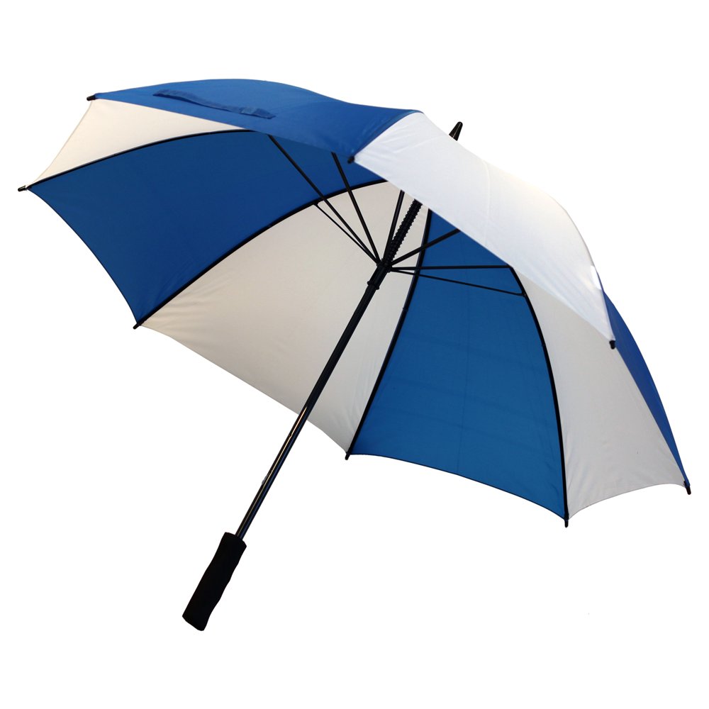 Jumbo Golf Umbrella, Blue & White