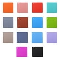 thumbnail image 2 of facefd Heats Insulation Table Mat Dish Plate Pot Pad Square Coaster Nonslip Placemat Desk Countertop Protector Kitchen Draining Pink, 2 of 5