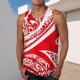 thumbnail image 1 of Camiseta sin mangas de cuello redondo para hombre, ropa deportiva para el hogar, pijamas, camiseta de color liso, blusa deportiva de poliéster para hombre, 1 of 5