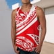 thumbnail image 1 of Camiseta sin mangas de cuello redondo para hombre, ropa deportiva para el hogar, pijamas, camiseta de color liso, blusa deportiva de poliéster para hombre, 1 of 5