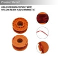 thumbnail image 3 of Trimmer Line Spools Line Refills 0.065 for Worx for Electric String Trimmers Worx WA0004 WA0010, 12PCS, 3 of 6