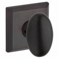 thumbnail image 2 of Baldwin Reserve Enelltsr003 Entry Ellipse Knob And Traditional Square Rose With 6Al Latch And Dual Strike Lifetime Brass Finish, 2 of 5