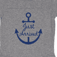 thumbnail image 3 of Inktastic Just Arrived Nautical Anchor Boys or Girls Baby Bodysuit, 3 of 4