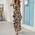 thumbnail image 6 of Leopard Print Pattern Pattern Design Sleeveless Dress Summer Clothes for Women Women's Clothing 2025, 6 of 7