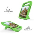 thumbnail image 3 of Dteck Case for Lenovo Tab M10 TB-X605F/X505 10.1 inch, Lenovo Tab P10 10.1" (TB-X705F /TB-X705L),Shockproof EVA Foam Kids Friendly Handle Lightweight Protective Shell Back Cover With Kickstand,Green, 3 of 6