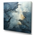thumbnail image 2 of Designart "Serene Aquatic Embrace" Abstract Painting Wall Art Living Room, 2 of 7