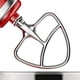 thumbnail image 1 of Batidor plano InnoMoon de acero inoxidable para KitchenAid de 4,5 a 5 cuartos de galón, 1 of 6