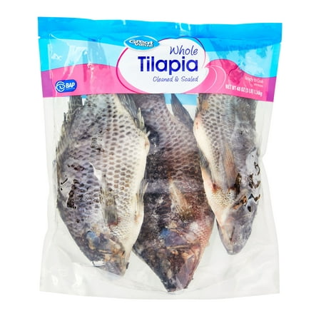 product image of Great Value Frozen Whole Tilapia, 3 lb