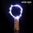 thumbnail image 2 of Paquete de 12 luces para botellas de vino, 20 LED con pilas, mini luces de hadas para botella de vino, fiesta DIY, 2 of 5