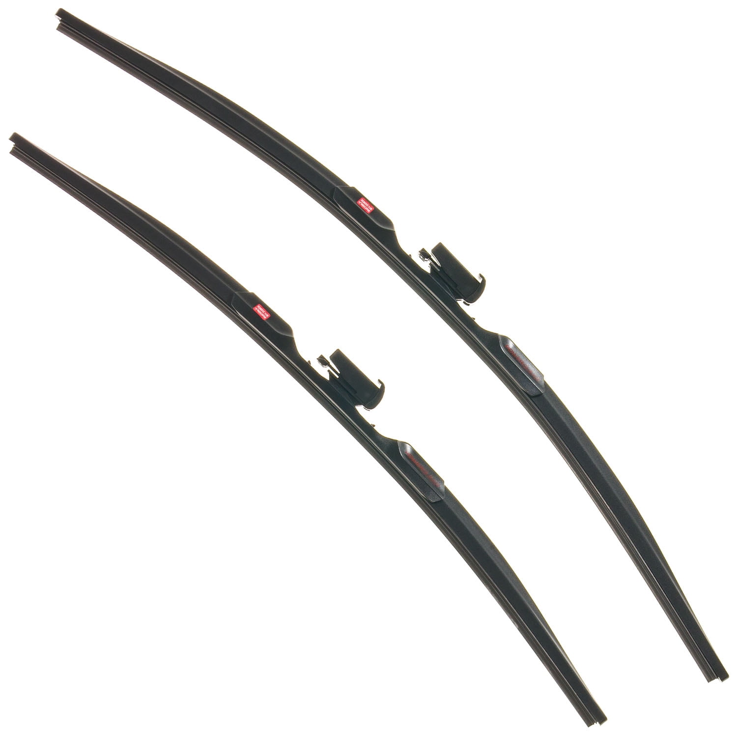 PowerClear by PowerStop – PCK-2421-3 - Front 24" + 21" Windshield Wiper Blade Set, Top Lock For Volkswagen Tiguan, Chevrolet Malibu, Buick Enclave, GMC Acadia, Chevrolet Traverse [Model Specific]