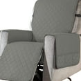 thumbnail image 3 of outdoorline Housse de Chaise en Polyester, Protecteur de Fauteuil Inclinable Réglable et Lavable, Housse de Meuble de Sofa, Gris Pâle, S, 3 of 9