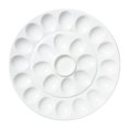 thumbnail image 2 of Bandeja para huevos, plato con base para mariscos, plato de comida apilable de cerámica, sartén para caracoles, plato para viajes, parrilla, hornear, 32cm, 2 of 8