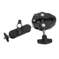 thumbnail image 2 of Double Ball Head Adapter, Adjustable Aluminum Alloy Super Camera Clamp Mount Lightweight  For Outdoor Shooting, 2 of 8