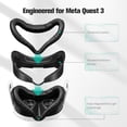thumbnail image 2 of Quest 3 Facial Interface Pad - Soft PU Leather Cushion, 2 of 8