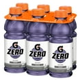 thumbnail image 4 of Gatorade Zéro Sucre Raisin Boisson Électrolytique 6 x 591 mL, Bouteilles, 4 of 7