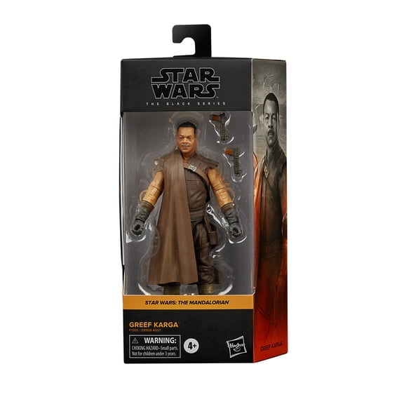 STAR WARS The Black Series Greef Karga from The Mandalorian, 6 Inch Collectible Action Figure