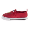 thumbnail image 4 of Disney Pixar Cars Boys Mismatched Slip On Canvas Sneakers Featuring Lightning McQueen (Little Kid), Red brown, Size: 9, 4 of 7