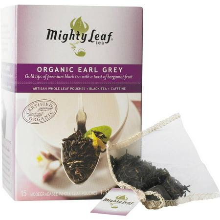 Mighty Leaf Tea Earl Gray Tea Organic, 15 comte, 1,32 oz