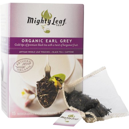 Mighty Leaf Tea Earl Gray Tea Organic, 15 comte, 1,32 oz