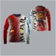 thumbnail image 4 of Jerseys de pesca unisex de cuello redondo para exteriores, de manga larga, con protección UV, para ciclismo de montaña, de secado rápido, 4 of 4