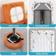 thumbnail image 5 of Apuakthei 8 correas para sábanas, correas ajustables para sujetar sábanas, clips para sábanas ajustables, sujetadores elásticos para sábanas, tirantes para sábanas, color blanco, 5 of 5