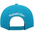 thumbnail image 4 of Men's Mitchell & Ness Teal Charlotte Hornets Hardwood Classics Team Ground 2.0 Snapback Hat, 4 of 5