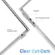 thumbnail image 5 of Funda rígida IBENZER MacBook Air 13.6 pulgadas M4 M3 M2, 5 of 9
