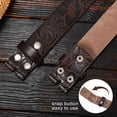 thumbnail image 5 of JASGOOD Western Belts for Men Women Genuine Leather Cowboy Belt without Buckle Cowgirl Belt Strap for Jeans, 5 of 10