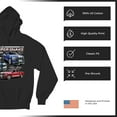 thumbnail image 6 of Ford Shelby Super Snake F-150 Unisex Hoodie Pickup Truck 4x4 Off-Road V8, 6 of 7
