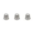thumbnail image 3 of bedienty Knitting Rings Finger for Protection Thimble Adjustable Sewing Loop Specially-designed Crochet Tools for Home Yarn Crafts Silver Alloy Ring 3Set, 3 of 6
