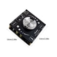 thumbnail image 4 of Injueey Placa amplificadora 15m volumen ajustable 360 grados perilla giratoria 100W módulo amplificador Digital compatible con Bluetooth Electrónica miscelánea, 4 of 6
